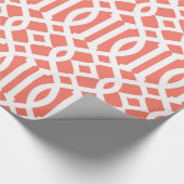 Coral Trellis | Gift Wrap Cadeaupapier (Hoek)
