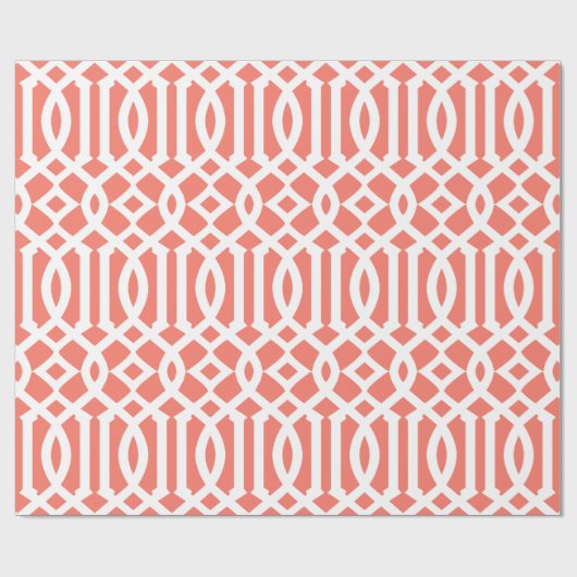 Coral Trellis | Gift Wrap Cadeaupapier (Vlak)
