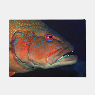 Coral Trout Vis Foto Op Maat Gemaakte Deurmatten