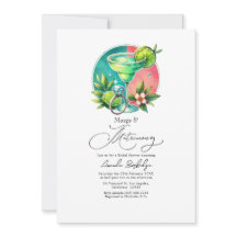 Coral, Turquoise en Lime Margs & Matrimony Bruidsm