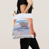 Coral Uitzicht Beach Canvas tas (Dichtbij)