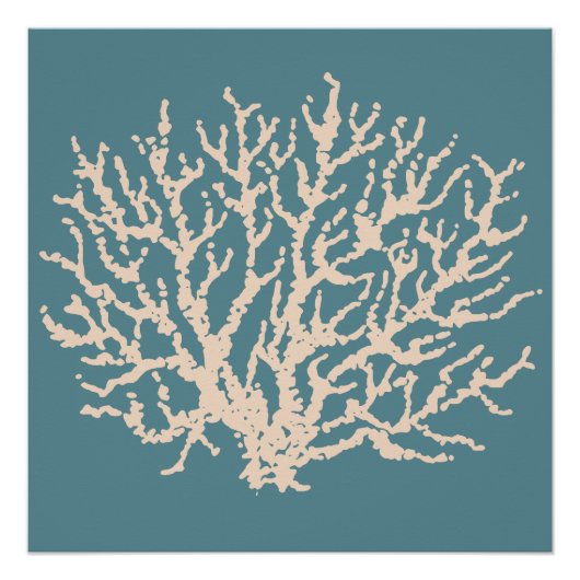 Coral Wall Art Poster (Voorkant)