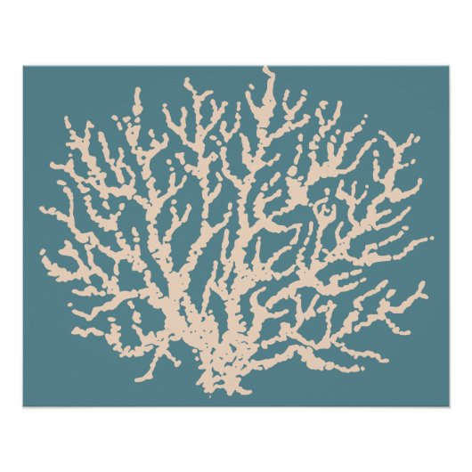 Coral Wall Art Poster (Voorkant)