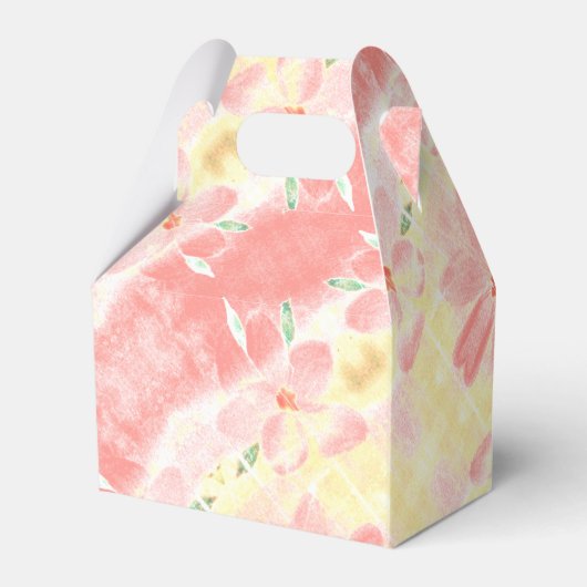 Coral Wedding Bedankdoosjes (Achterkant)