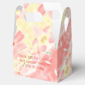 Coral Wedding Bedankdoosjes (Geopend)