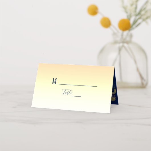 Coral Wedding Plaatskaartje (Voorkant)