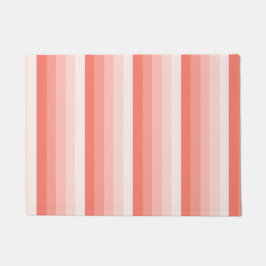 Corale perzikschaduwstrepen deurmat