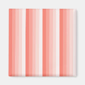 Corale perzikschaduwstrepen magneet (Voorkant)