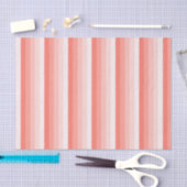 Corale perzikschaduwstrepen tissuepapier (Craft)