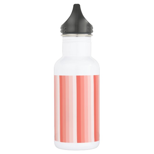 Corale perzikschaduwstrepen waterfles  (Links)