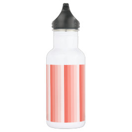 Corale perzikschaduwstrepen waterfles 