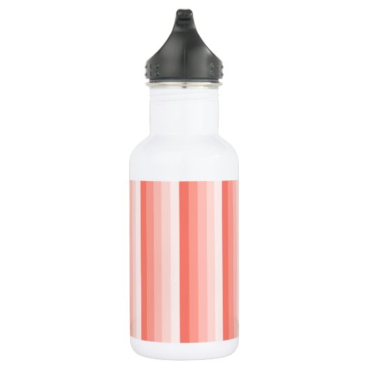 Corale perzikschaduwstrepen waterfles  (Rechts)