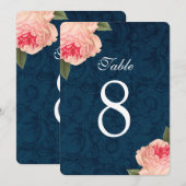 Corale pony's en zeemeergetallen kaart (Voorkant / Achterkant)