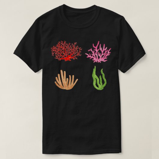 corale sticker verpakking Klassieke TShirt (Design voorkant)