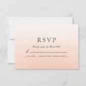 Corale Waterverf Weddenschap RSVP (Voorkant)