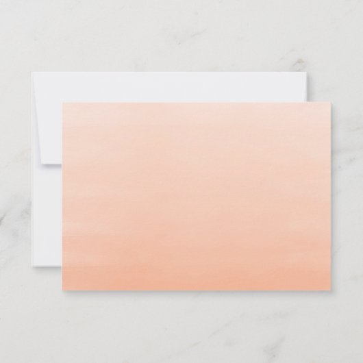 Corale Waterverf Weddenschap RSVP (Achterkant)