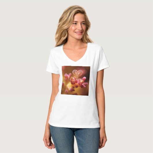 Corales enamorados t-shirt (Voorkant volledig)
