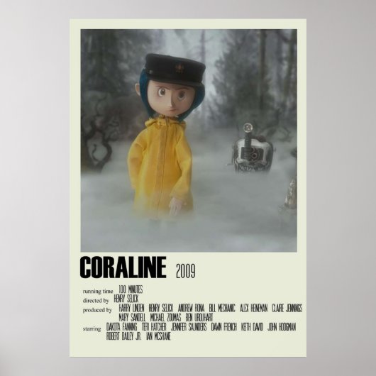 Coraline Alternative Poster (Voorkant)