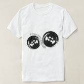 Coraline Buttonnen T-shirt (Design voorkant)