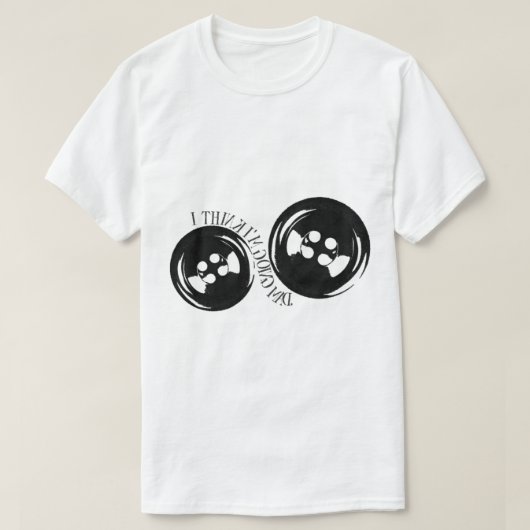 Coraline Buttonnen T-shirt (Design voorkant)