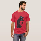 Coraline Cat Creepy Cat Cute Cat Meme T-shirt (Voorkant volledig)