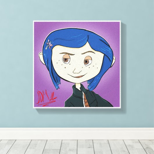 Coraline Film Canvas Wandkunst (Insitu (Houten vloer))