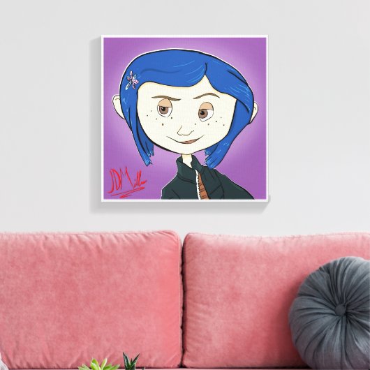 Coraline Film Canvas Wandkunst (Insitu (Woonkamer))