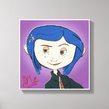 Coraline Film Canvas Wandkunst