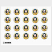 Coraline Geïnspireerde Sticker (Vel)