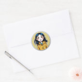 Coraline Geïnspireerde Sticker (Envelop)