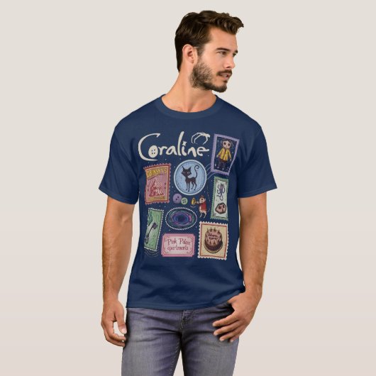 Coraline gift t-shirt (Voorkant volledig)