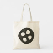 Coraline-knop Tote Bag (Achterkant)