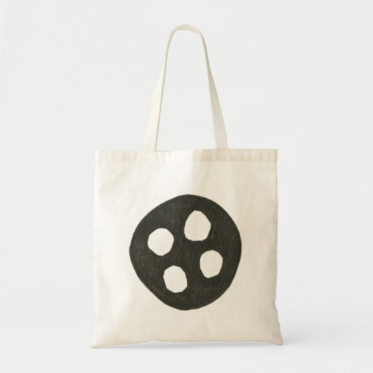 Coraline-knop Tote Bag (Voorkant)