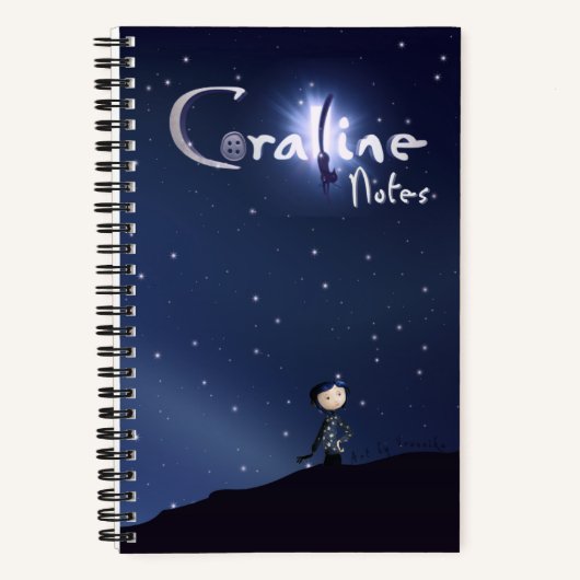 Coraline Notes - Notitieboek van Coraline (Voorkant)