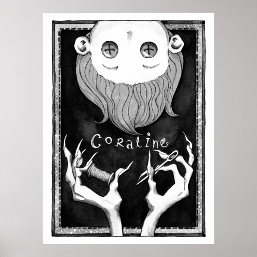 Coraline Poster (Voorkant)