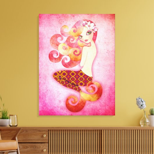 Coraline Verpakt Canvas Uitgerekte Canvas Muur Kun (Insitu (Woonkamer))