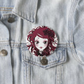 Coralinepin Ronde Button 7,6 Cm (In situ)