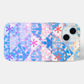 Corall Pug Patroon Case Driehoek (Achterkant (horizontaal))