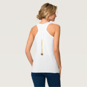 CoralLago-Tanktop voor raceback Tanktop (Volledige Achterkant)