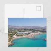 Corallia Beach Paphos, Cyprus Briefkaart (Voorkant / Achterkant)
