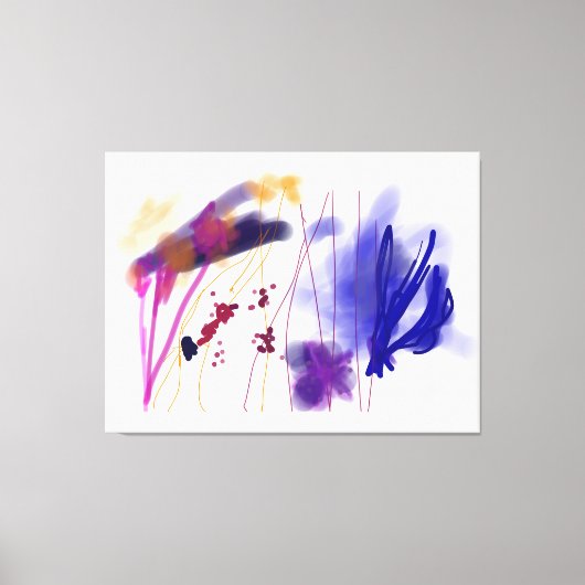 Coralrif Doekprint Canvas Afdruk (Voorkant)