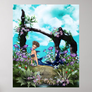 Corals Garden Poster