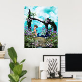 Corals Garden Poster (Thuiskantoor)