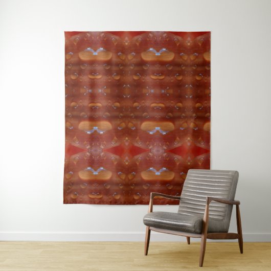Corals Ikat Wandkleed (In situ)