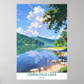 Coralville Lake, Iowa Poster (Voorkant)