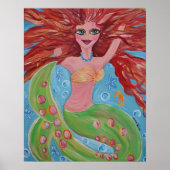 Coralyn Mermaid Poster (Voorkant)
