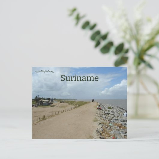 Corantijn River Suriname Briefkaart (Staand voorkant)