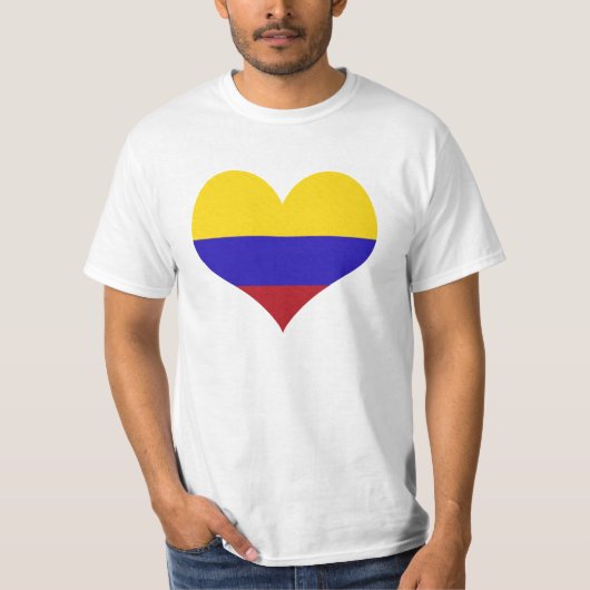 Corazon de Colombia T-shirt (Voorkant)