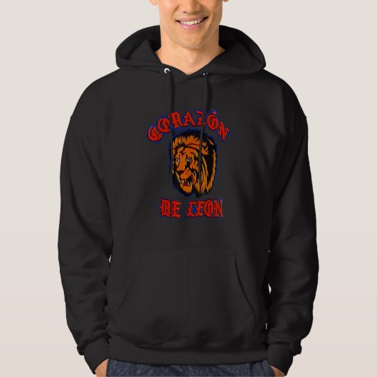 Corazon De Leon Hoodie (Voorkant)