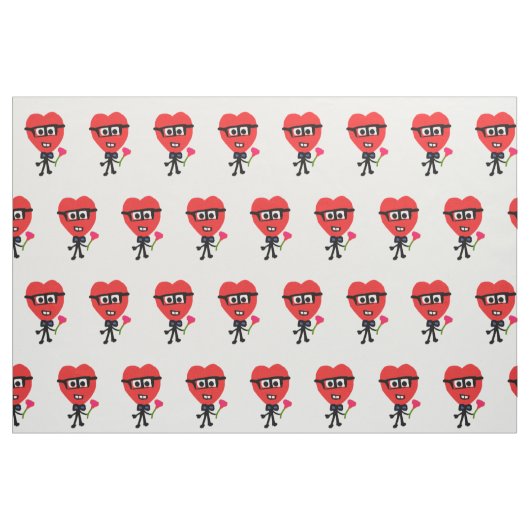 corazon enamorado stof (Fat Quarter)